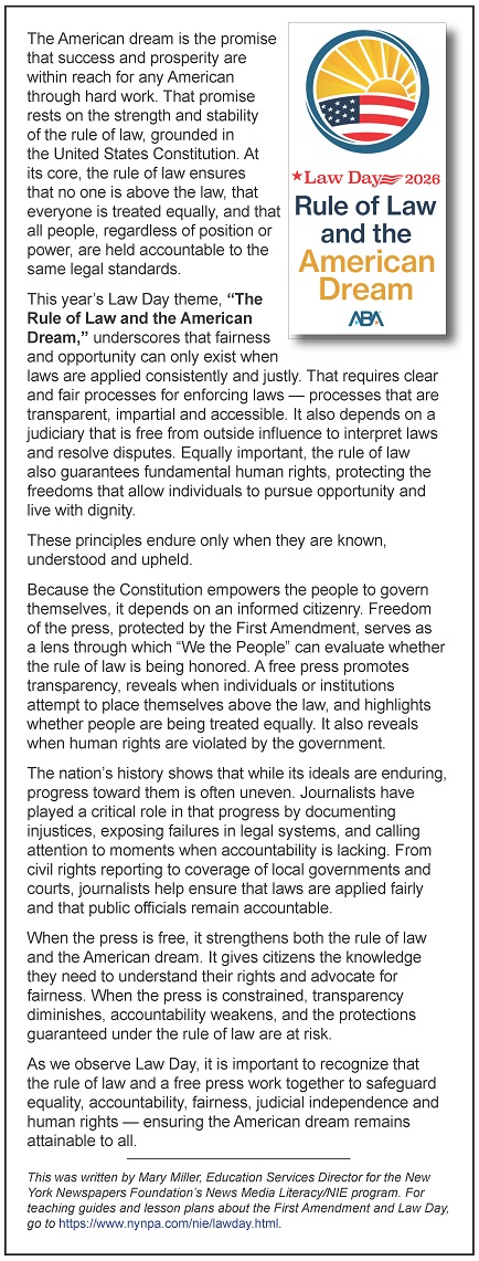 Law Day 2026 Commentary